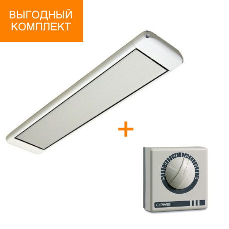 Инфракрасный обогреватель Алмак ИК-11 + терморегулятор